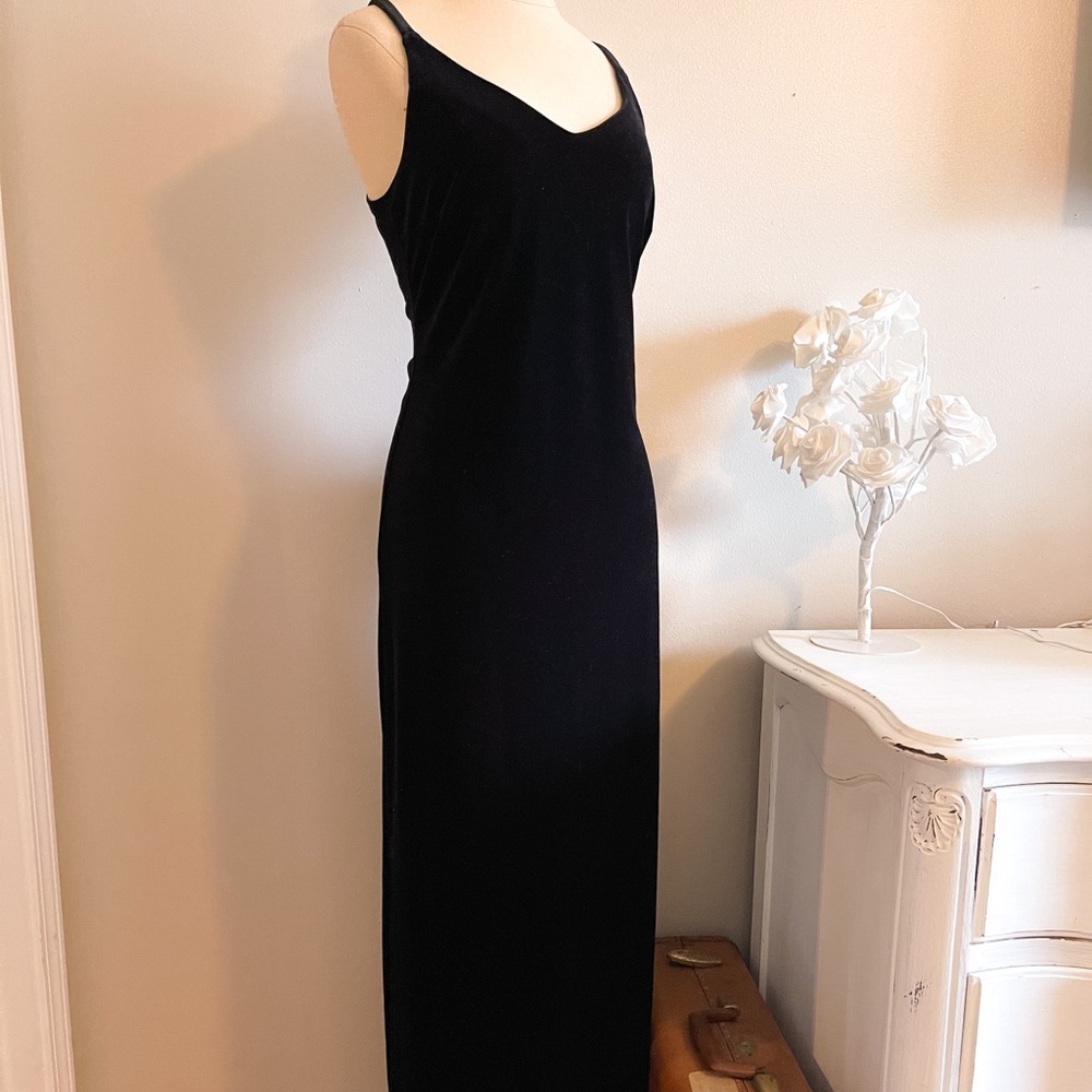 Black Velvet Dress
